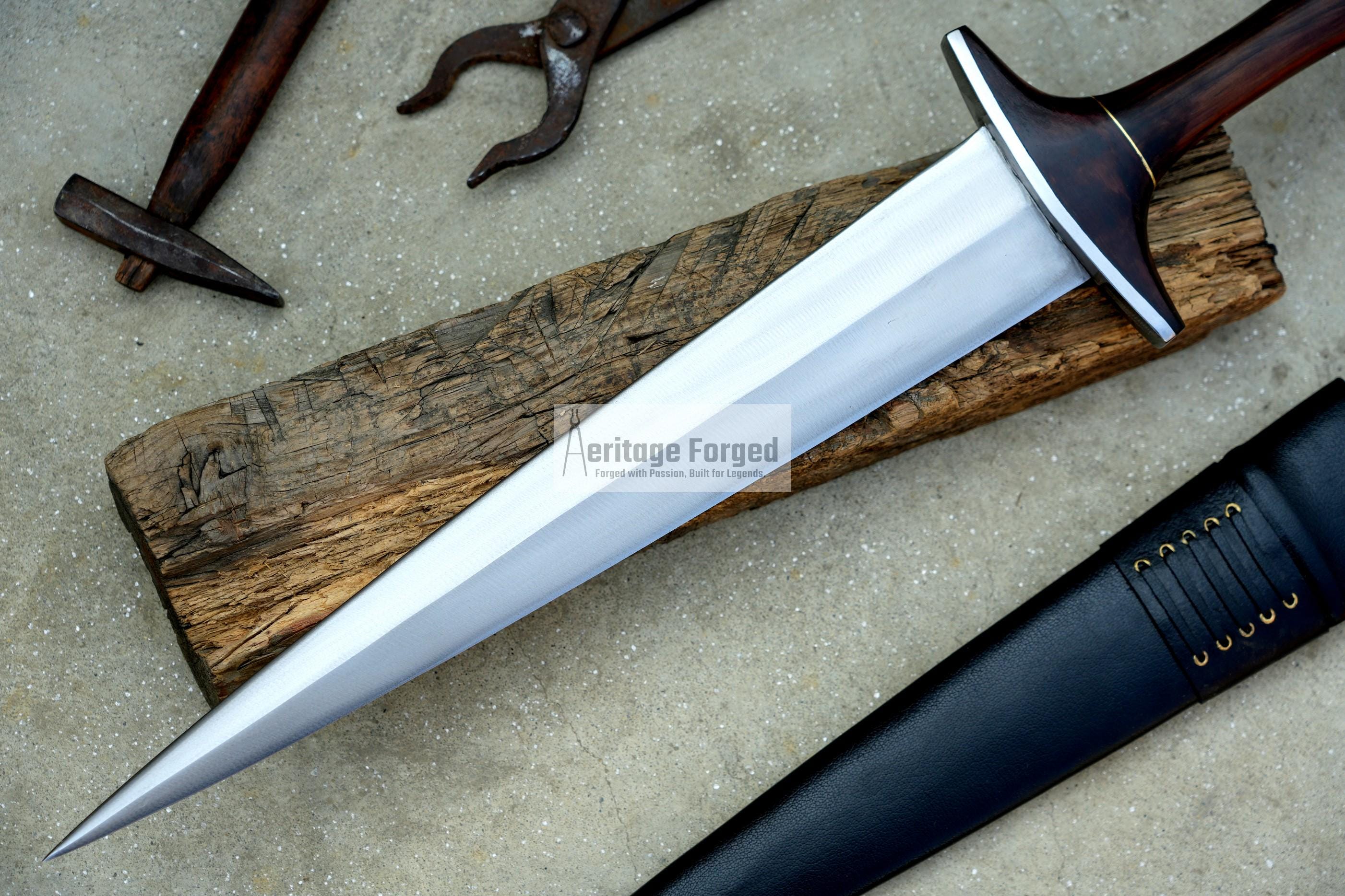 SWISS DEGEN SWORD /17 inches long Blade Hand forged sword/Leaf spring of truck/Balance water tempered/Short sword/Sharpen/Sheath included