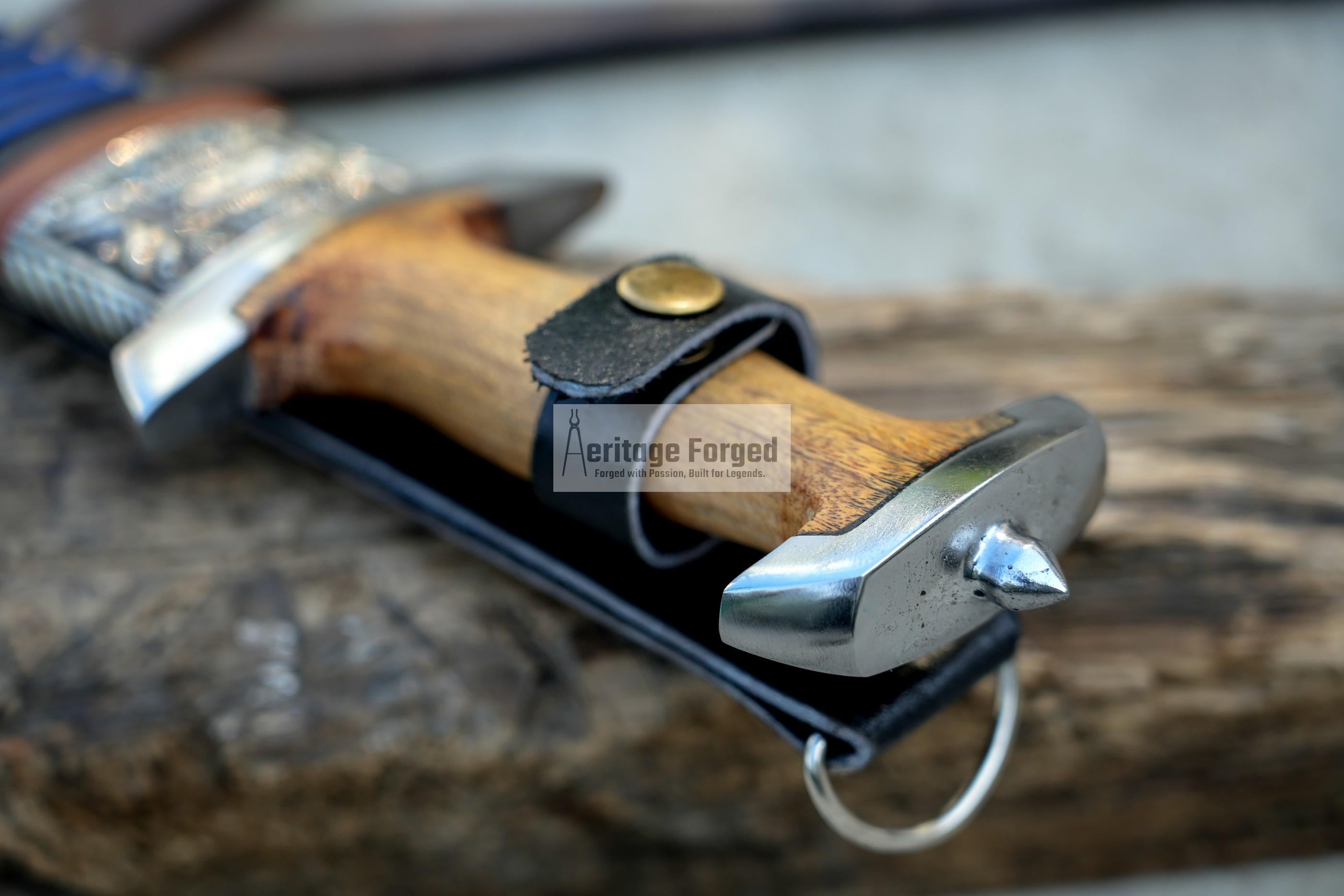 DEGEN DAGGER/12 inches Long Blade hand forged Dagger/Leaf spring of truck/Whitewood Handle/Sharpen/Tempered/Ready to use/knife/knives