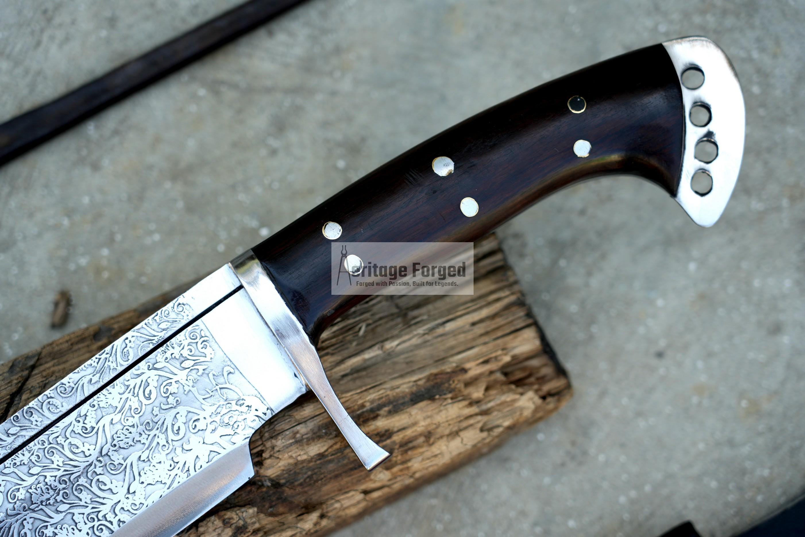 MUKTI MACHETE / Large Jungle Machete/ 15 inches Long Blade Heavy duties machete/ Full tang/ Leaf spring of truck/ Tempered/Sharpen/Working