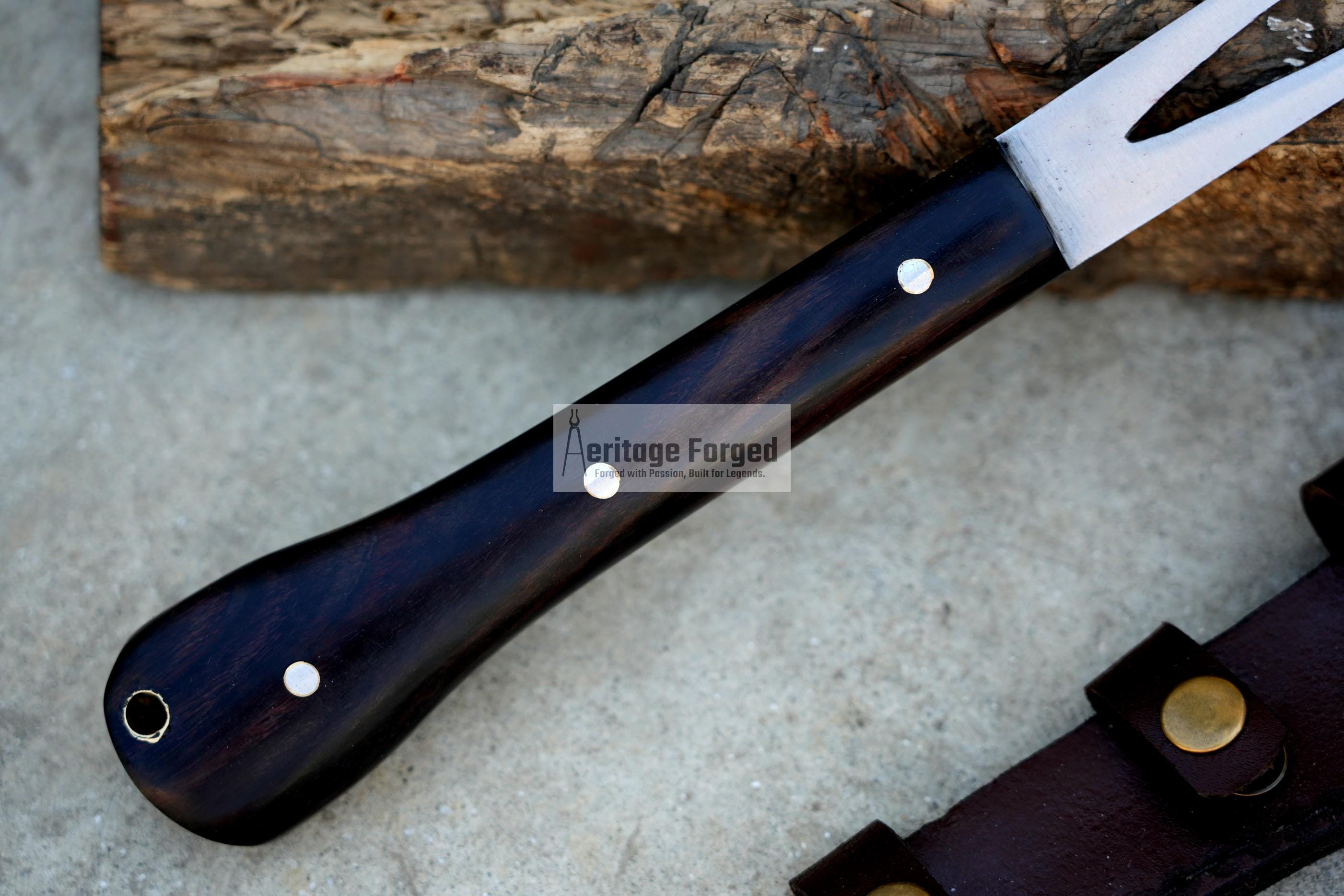KAMA KNIFE/Traditional Japanese knife/Farmer Sickle /Leaf spring of truck/Rosewood Handle/Sharpen/Tempered/Ready to use/knife/Heritage kama2