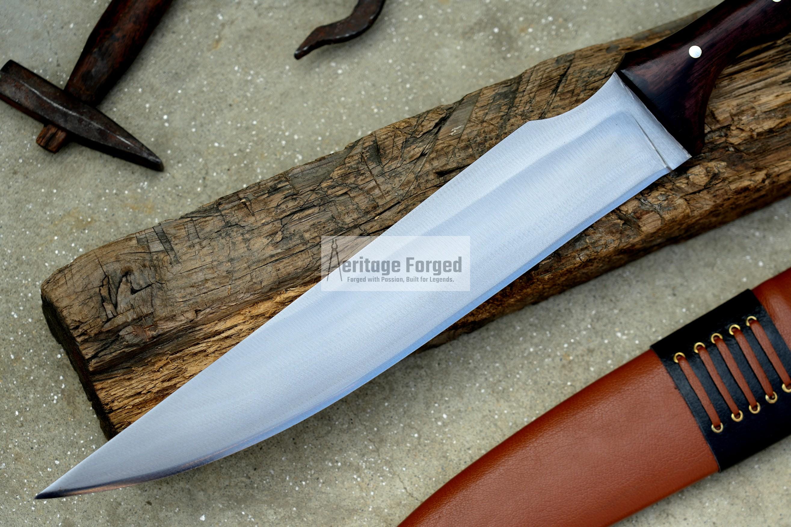 LONG HANDLE MACHETE / Large Jungle Machete/13 inches Long Blade Heavy duties machete/ Full tang/ Leaf spring/ Tempered/Sharpen/Working