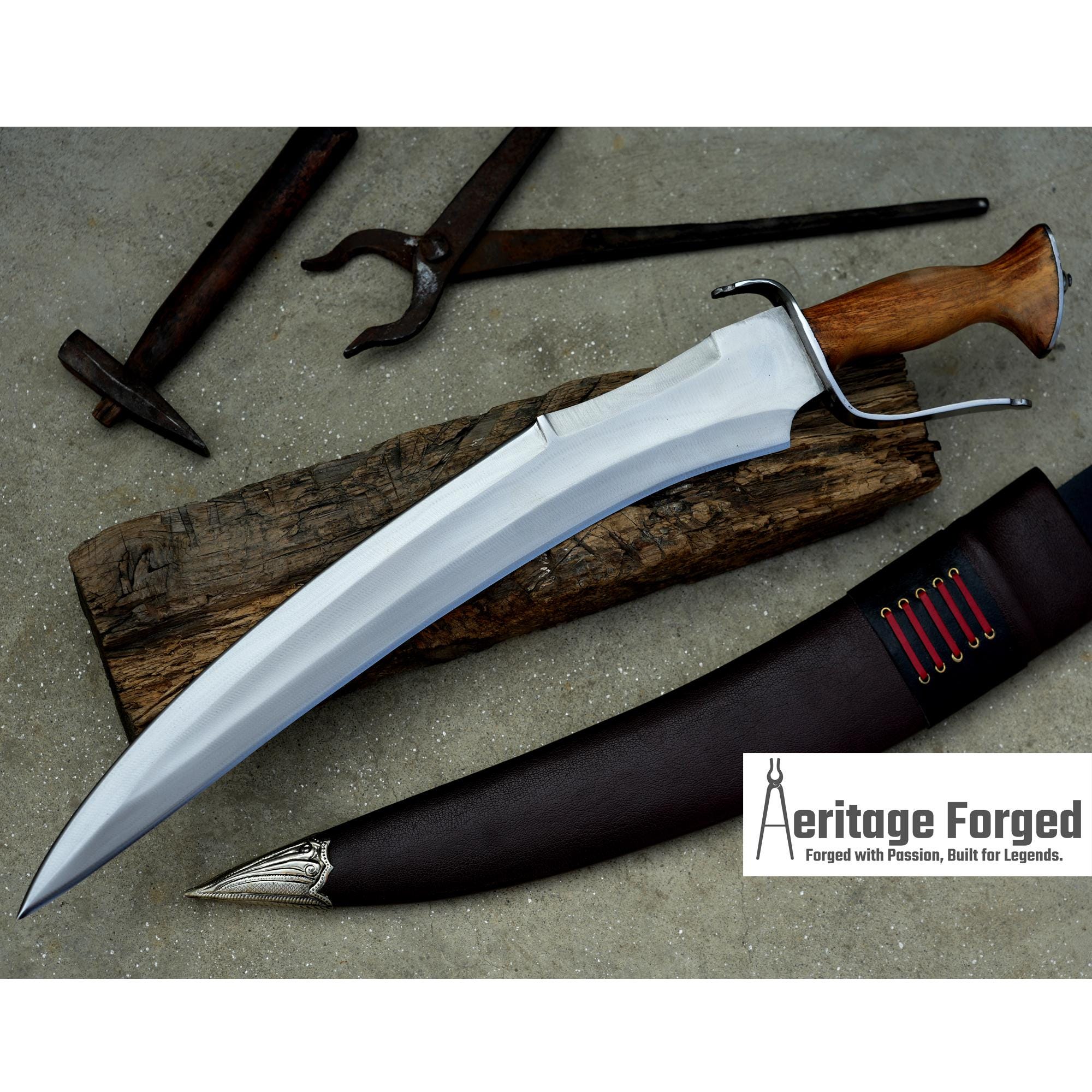 KORTADA MACHETE/18 inches long Blade Large Jungle machete/ Real working machete/ Historical Machete/Best for Heavy duties/Carbon steel/Sharp