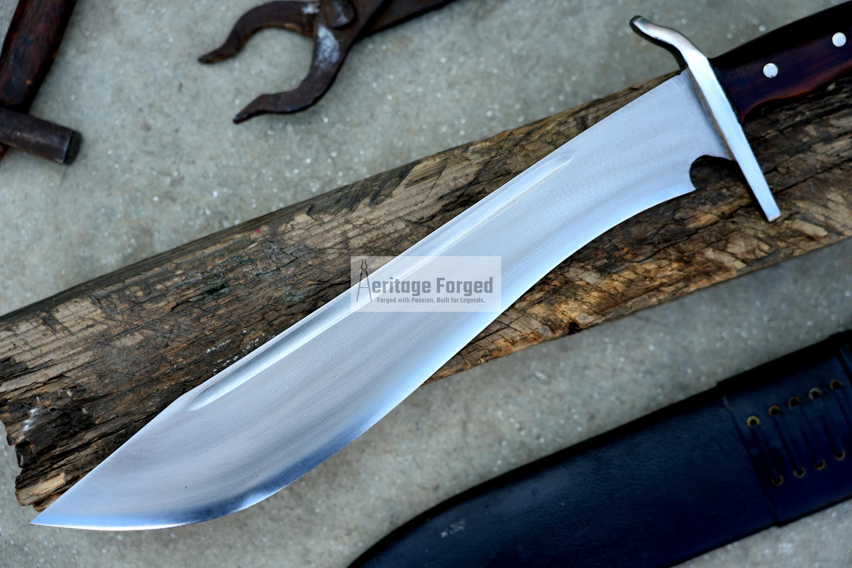 DAO CHOPPER/14 Inches long Blade Hand forged Large knife/ Full tang/ Tempered/ Sharpen/ Real working knife/Machete/Jungle Machete/Forged