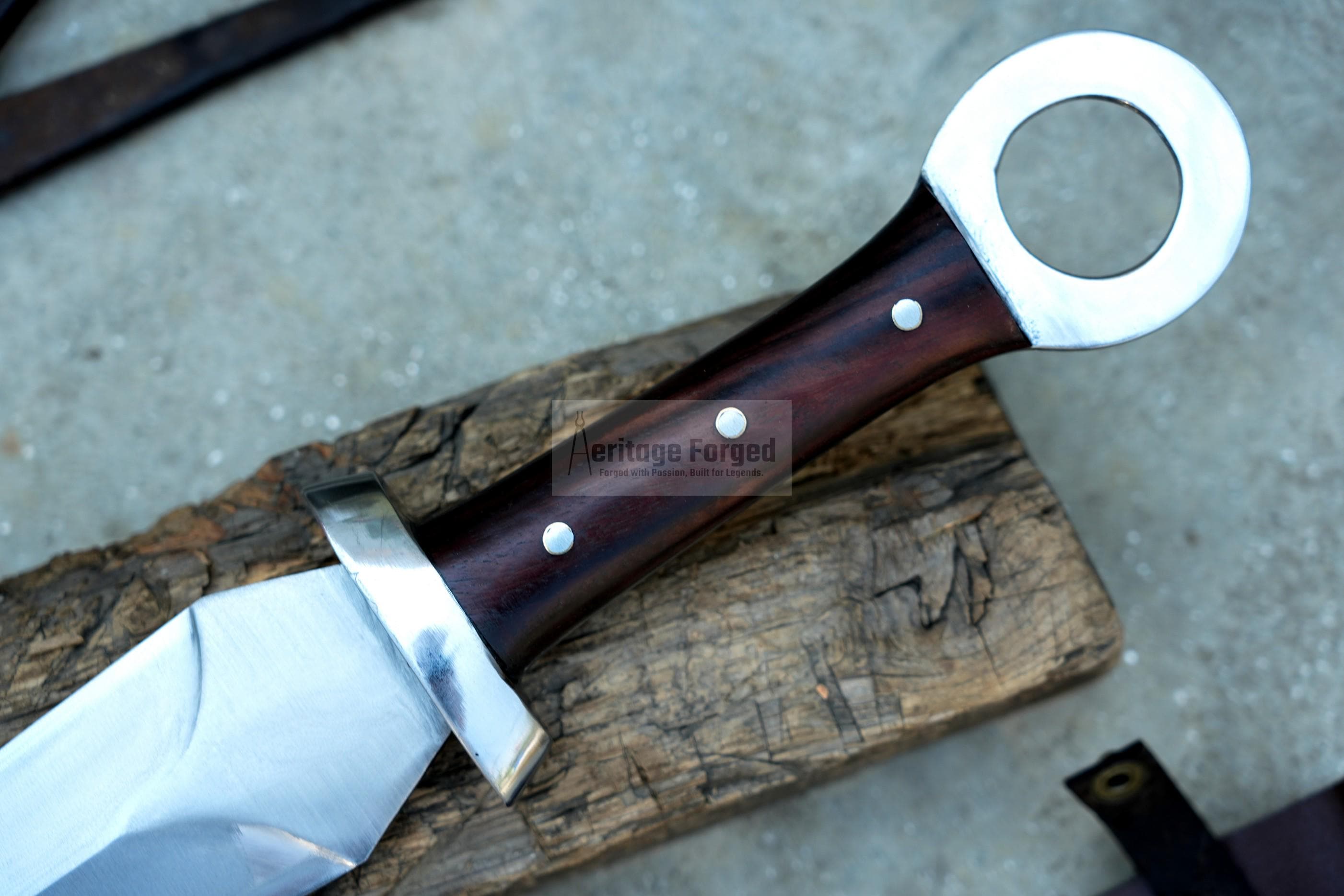KUNAI DAGGER /12  inches Long Blade hand forged Dagger/Leaf spring of truck/Sharpen/Tempered/Ready to use/knife/knives/Handmade