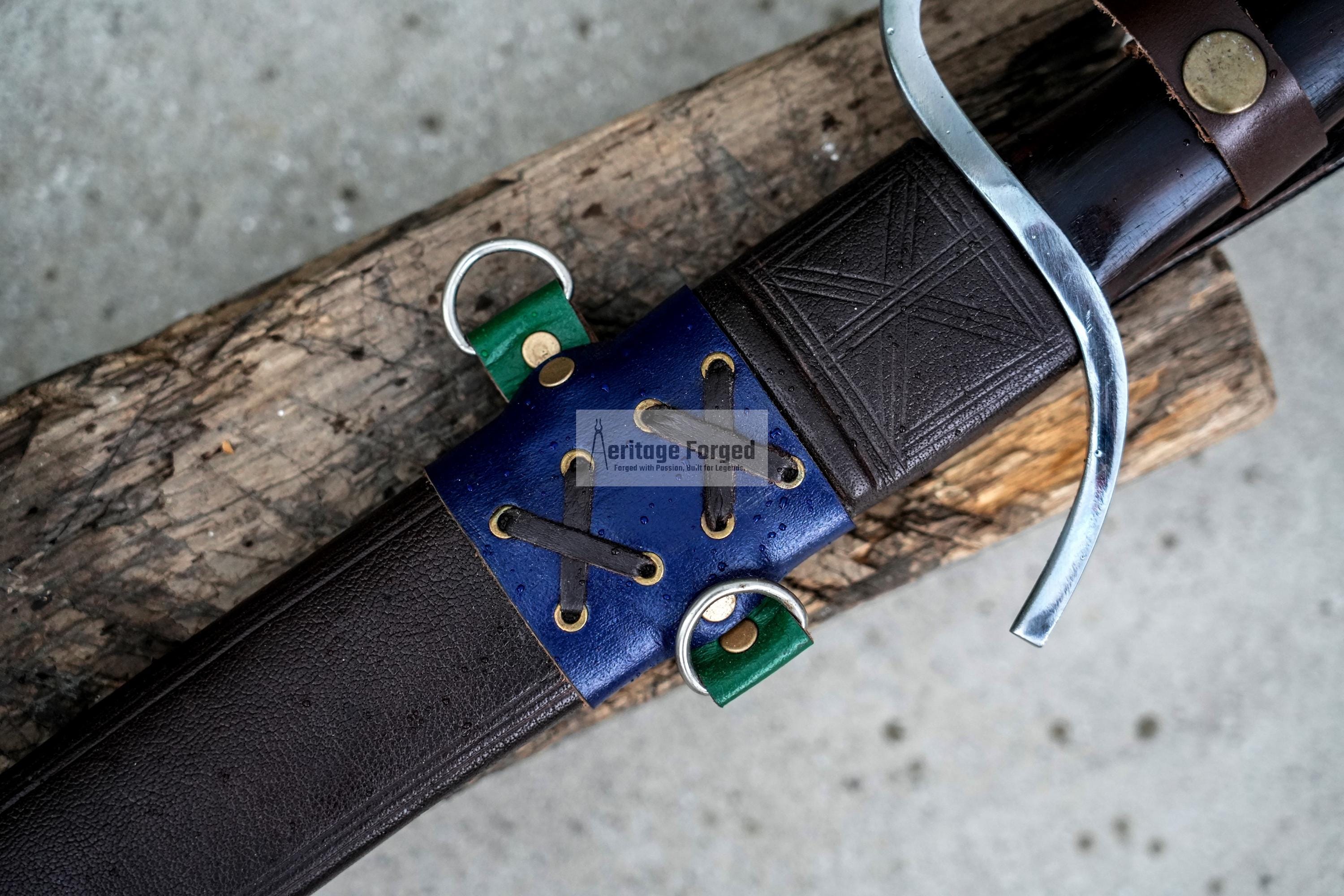 SCIMITAR SWORD/24 inches Long Blade hand forged Sword/Leaf spring of truck/Rosewood Handle/Sharpen/Tempered/Ready to use/knife/knives
