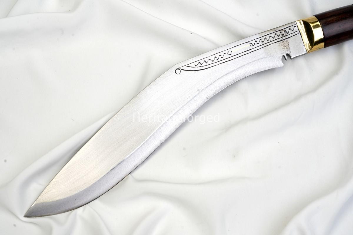 Kothimora Kukri â€“ 10 Inch Ceremonial Khukuri with Gurkha Transport Regiment Badge and Silver Scabbard
