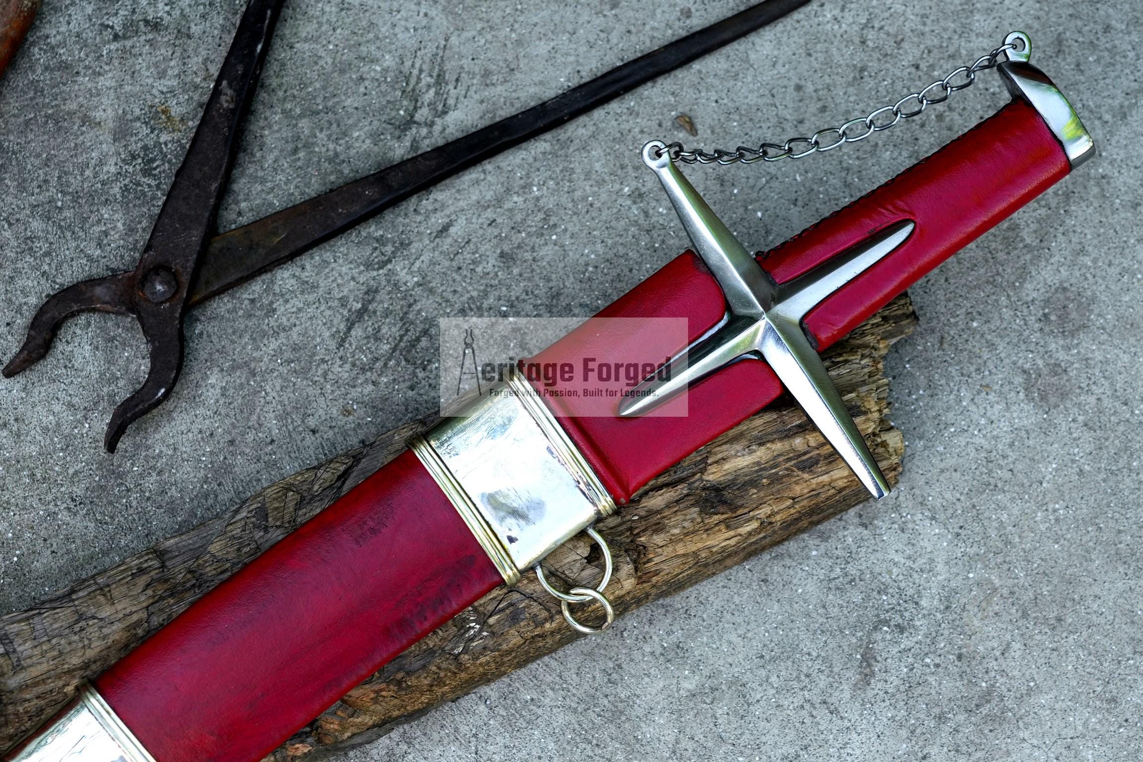 HUNGARIAN SABER SWORD /24 inches Long Blade hand forged Sword/ Tempered/Sharpen/Working/Handmade/sword