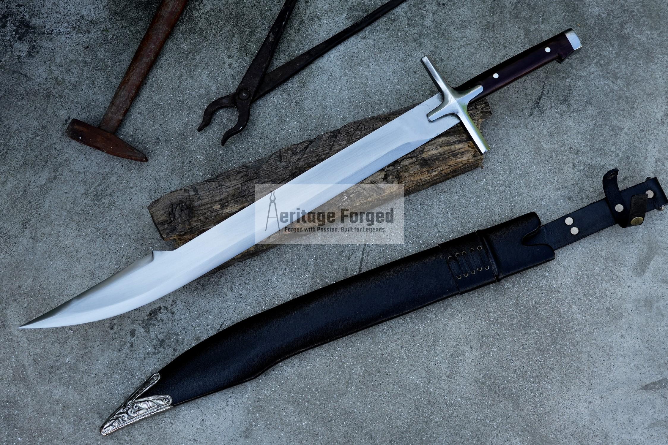 KILIJ SWORD /23 inches Long Blade hand forged Sword/ Tempered/Sharpen/Working/Handmade sword/ working sword/personalization sword