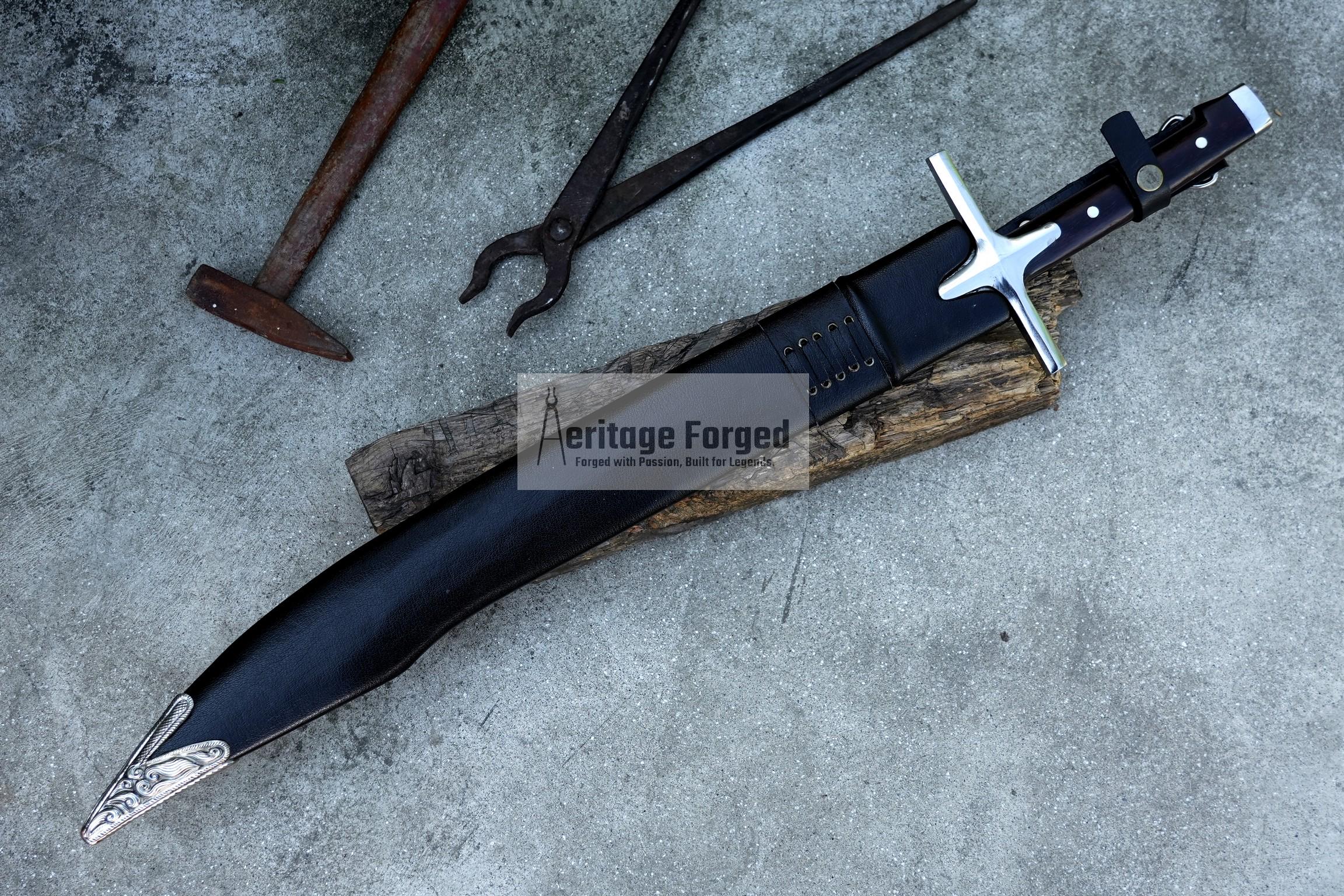 KILIJ SWORD /23 inches Long Blade hand forged Sword/ Tempered/Sharpen/Working/Handmade sword/ working sword/personalization sword