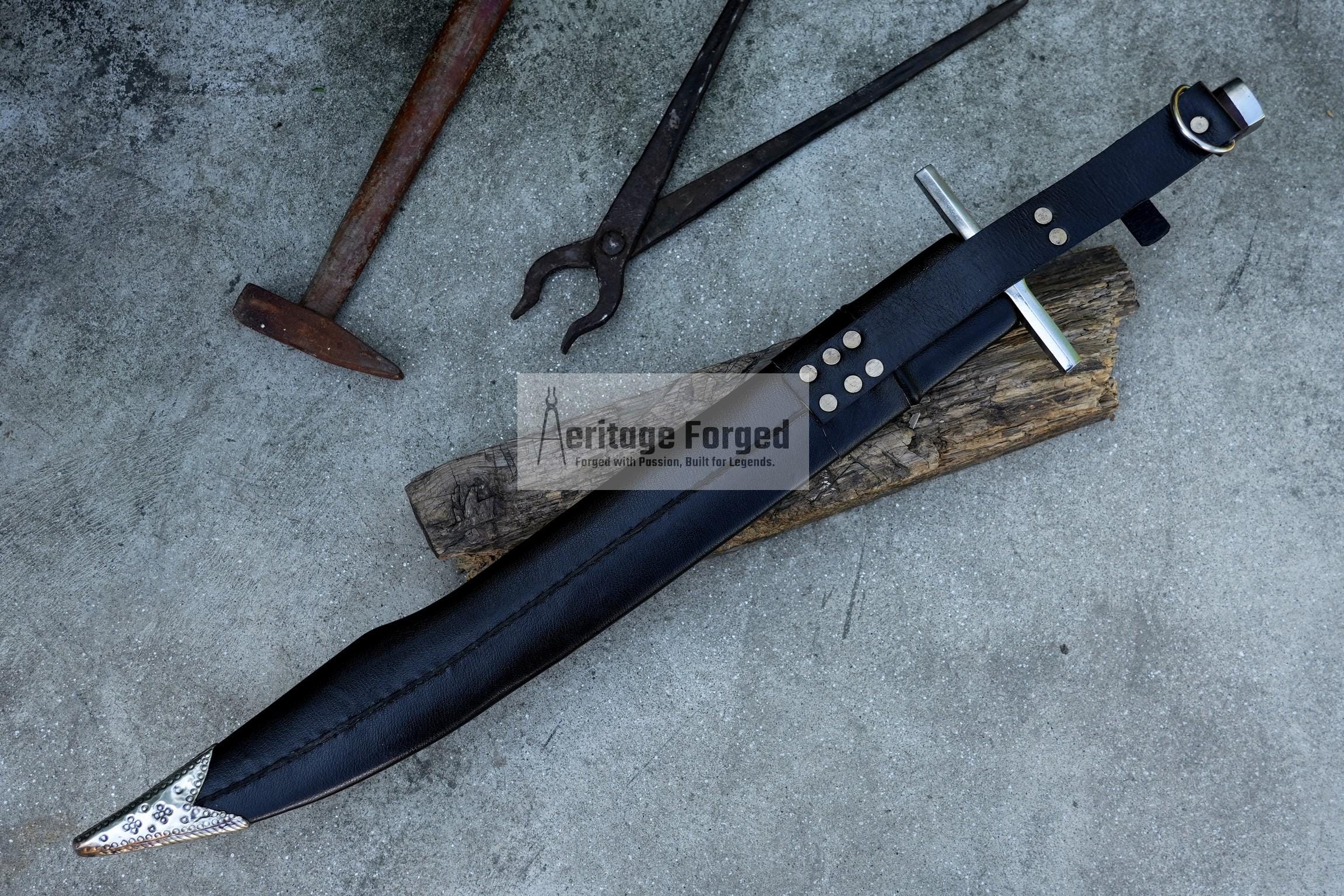 KILIJ SWORD /23 inches Long Blade hand forged Sword/ Tempered/Sharpen/Working/Handmade sword/ working sword/personalization sword