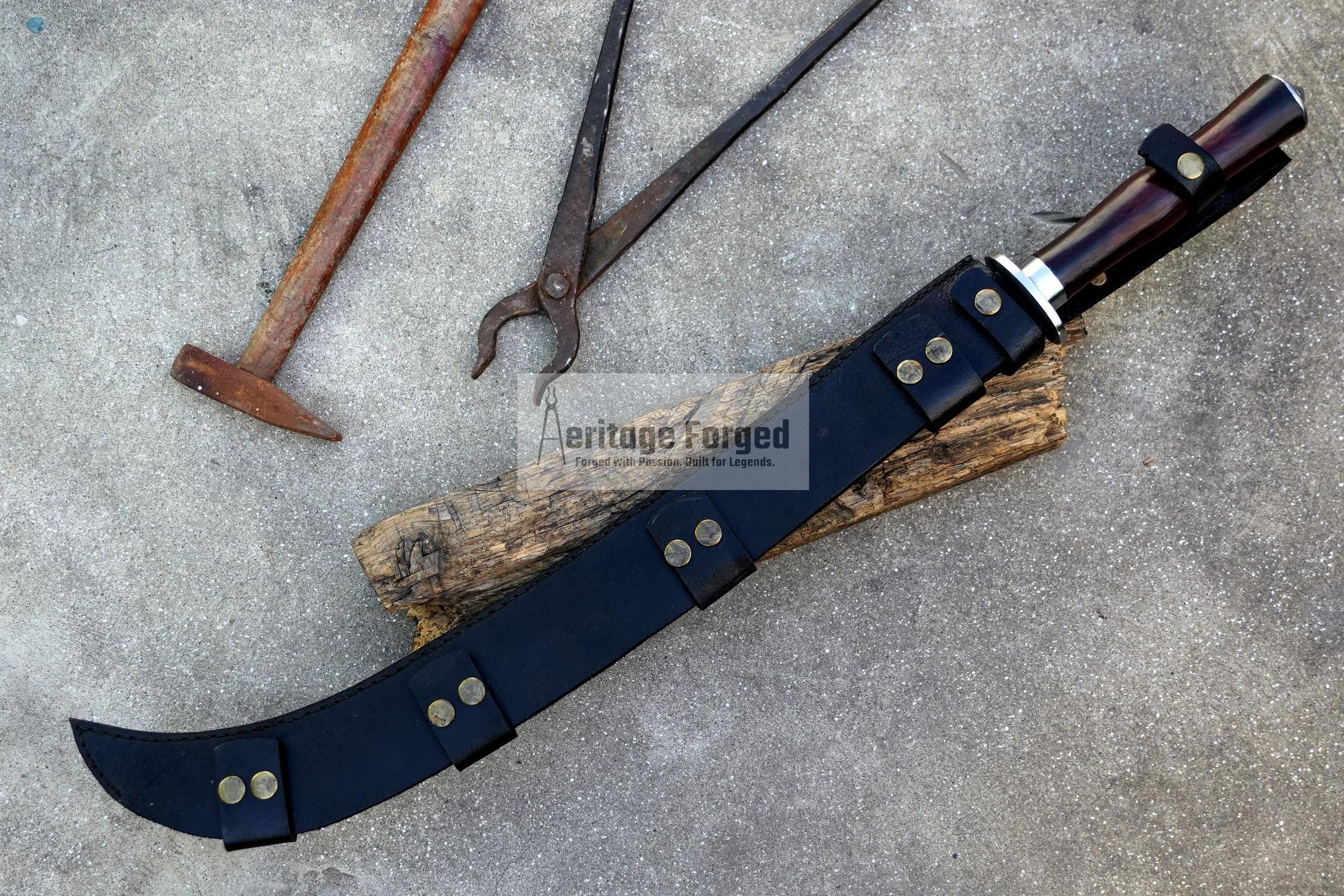 DACIAN FALX SWORD /23 inches Long Blade hand forged Sword/ Tempered/Sharpen/Working/Handmade sword/ working sword/personalization sword