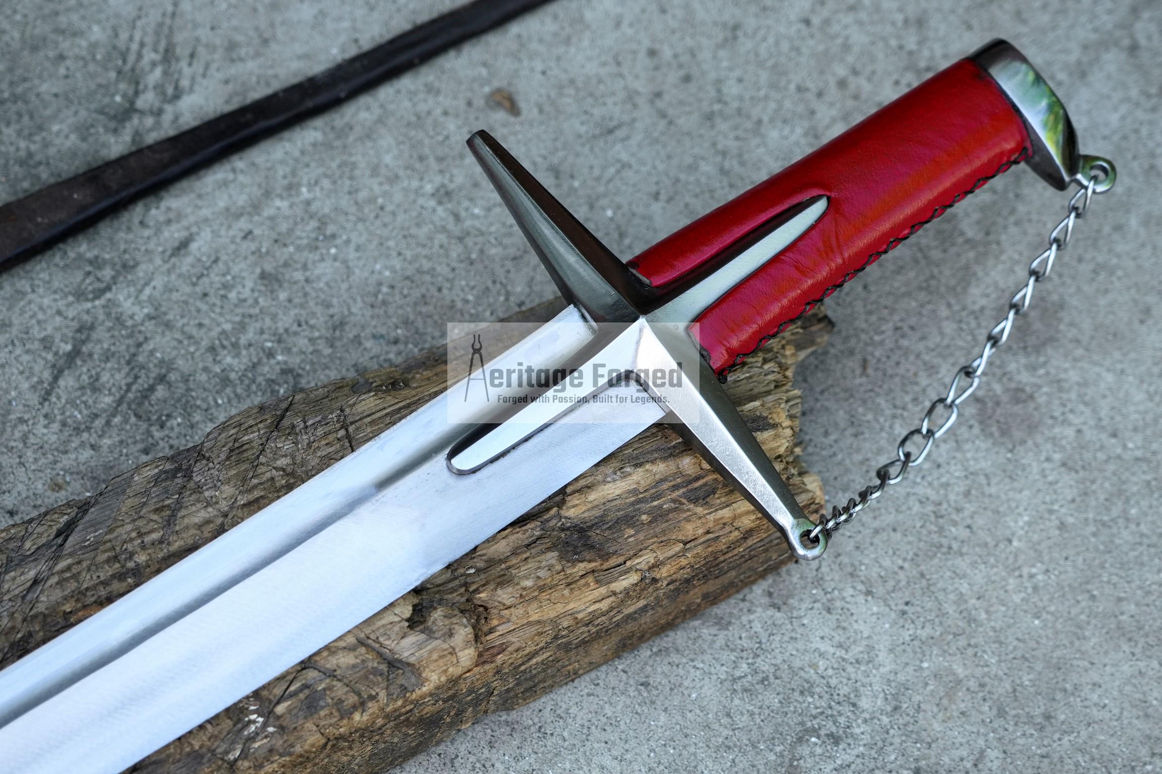 HUNGARIAN SABER SWORD /24 inches Long Blade hand forged Sword/ Tempered/Sharpen/Working/Handmade/sword